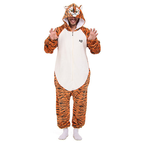 Snuggs Blanket Animal Onesie Tiger